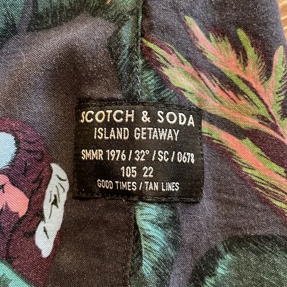 Scotch & Soda viscose vacation shirt - Picture 4 of 6